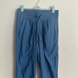 Lululemon dance studio joggers size 4 color blue
